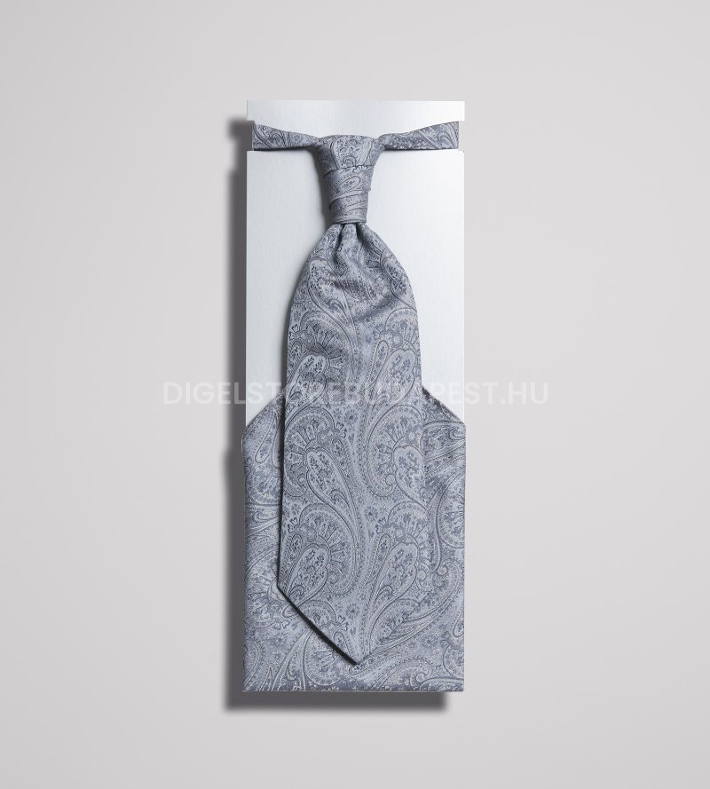 szurke paisley mintas francia nyakkendo diszzsebkendovel loy 1008910 46 01